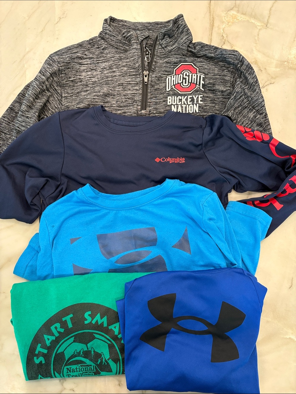 Boys small athletic bundle. Long sleeve and tshirt